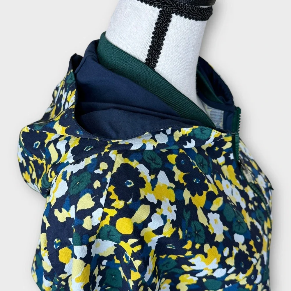 Outdoor Voices RecTrek Mineral Bloom Full Zip Hooded‎ Jacket Athletic Womens S